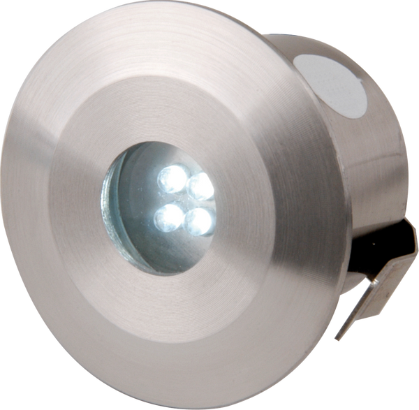 Knightsbridge IP44 Stainless Steel 4 x 0.5W White Decking Kit - LED Direct