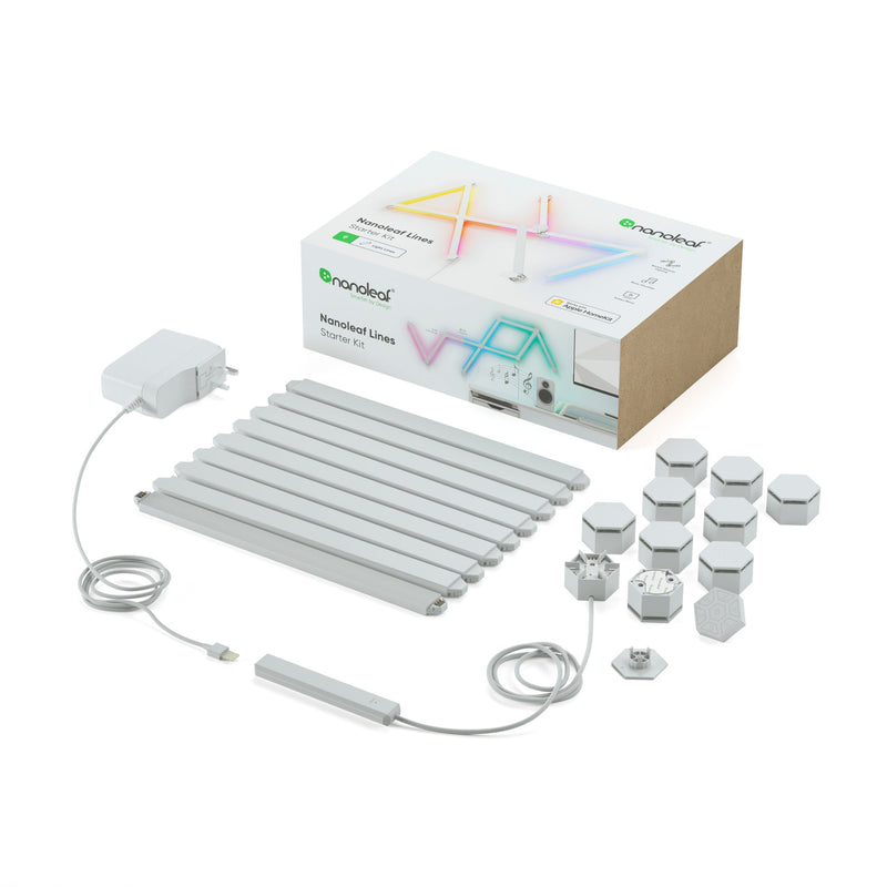 Nanoleaf Lines Starter Kit - 9 Pack - LED Direct