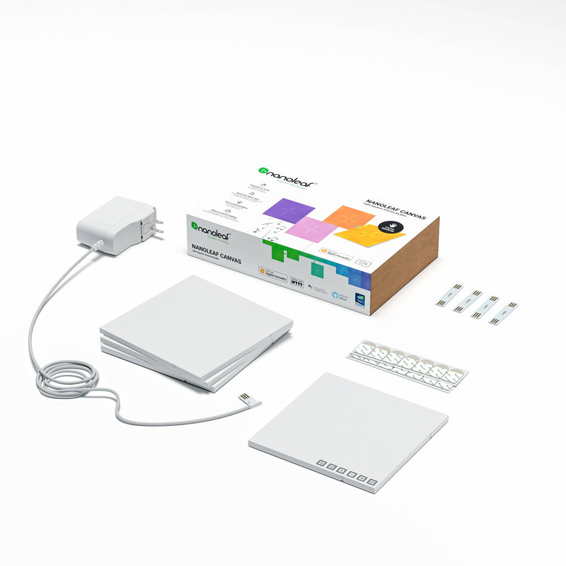Nanoleaf Canvas Starter Kit - 4 Pack - LED Direct