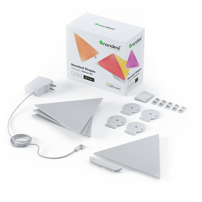 Nanoleaf Triangles Starter Kit - 4 Pack - LED Direct