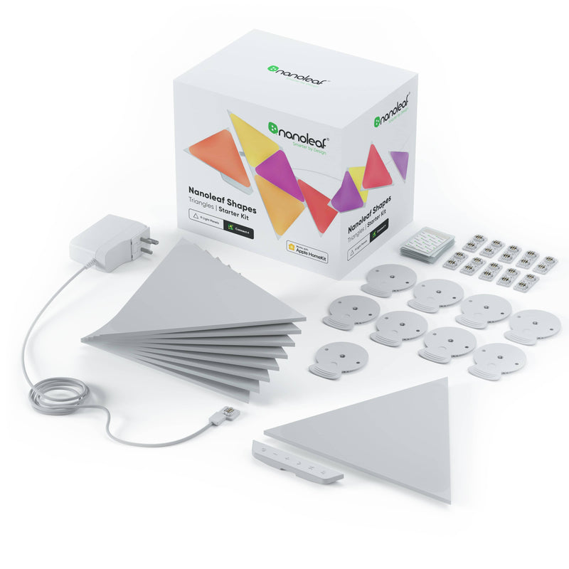 Nanoleaf Triangles Starter Kit - 9 Pack - LED Direct