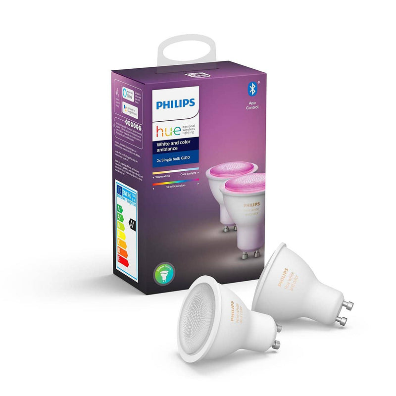 Philips Hue Colour Ambience GU10 - 2 Pack - LED Direct