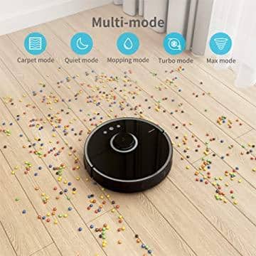 Roborock S5 MAX Robot Vacuum and Mop WHITE - LED Direct