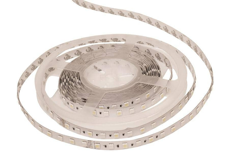 Integral LED RGBW Strip 24V IP33 5m x 12mm 4000K Colour Changing 12W/m - LED Direct